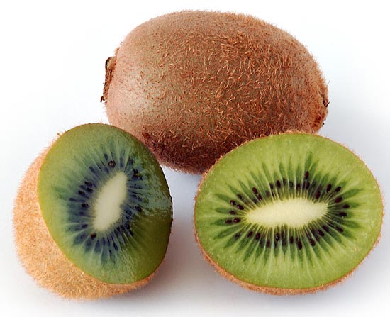 Kiwi fruit ready to eat