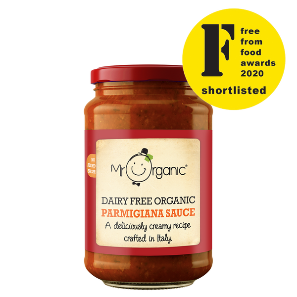 Mr Organic creamy parmigiana Pasta Sauce - Healthier Choice