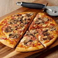 Ham & Mushroom Pizza