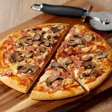 Ham & Mushroom Pizza